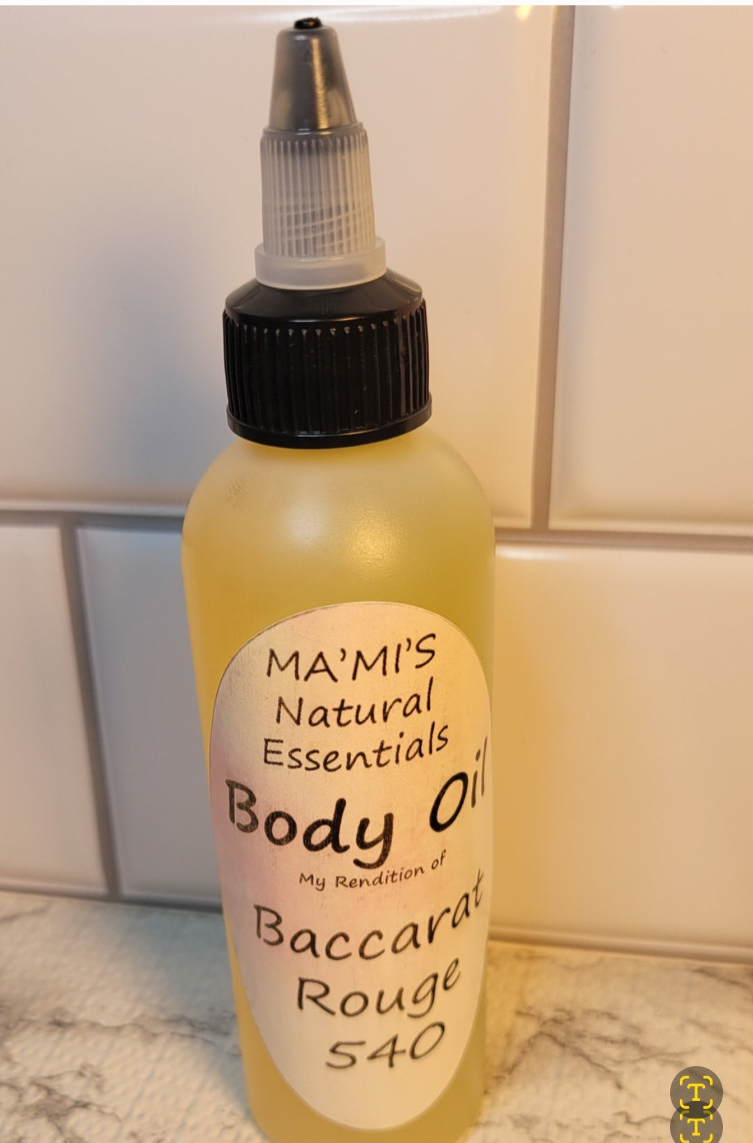 Womens Body Oil w/ Designer Fragrance